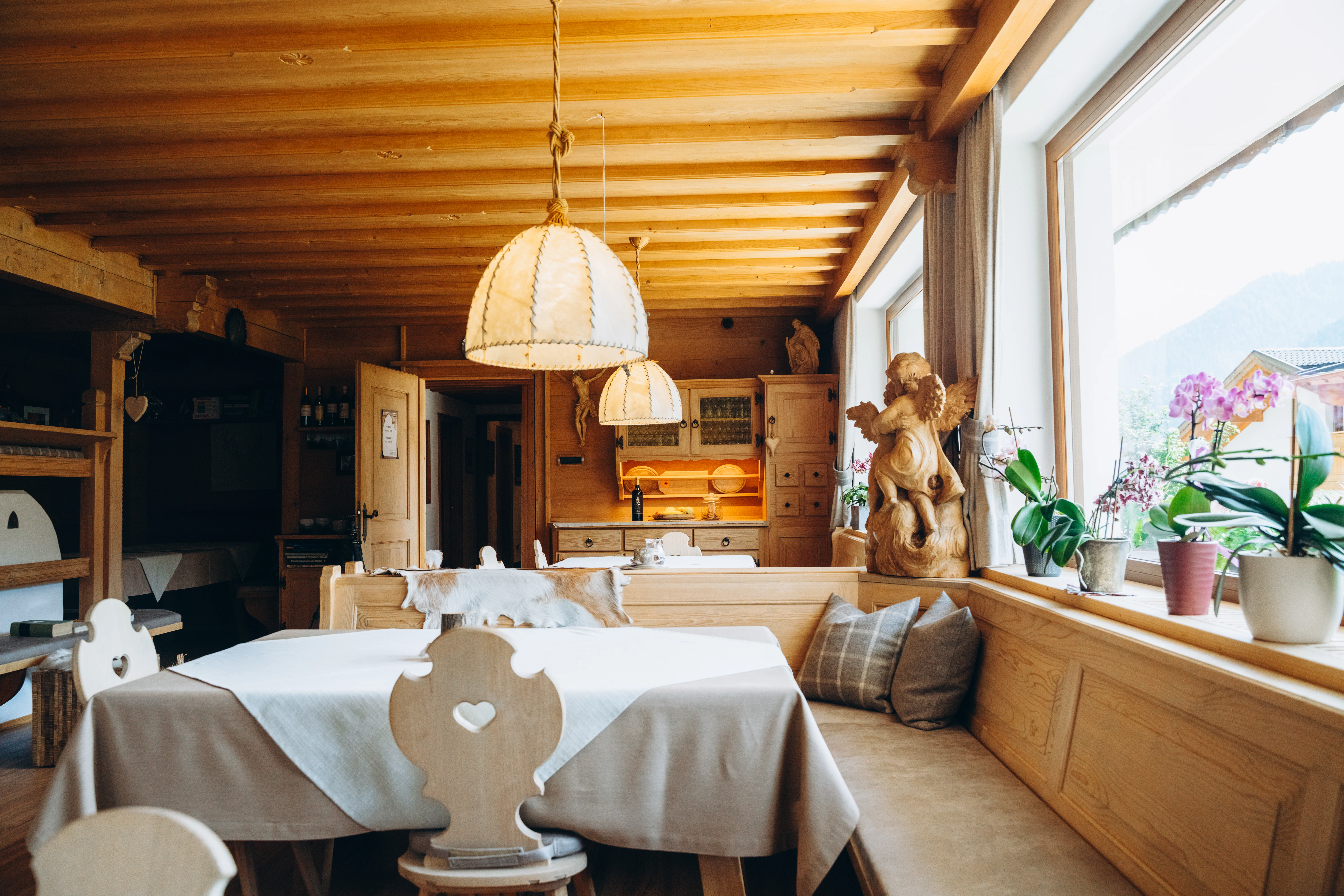 Frühstück im Garni Cir